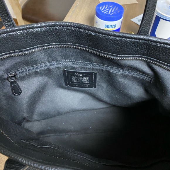 Coach VANDAL GUMMY City Zip Tote Bag Bear F78203 - Picture 3 of 5